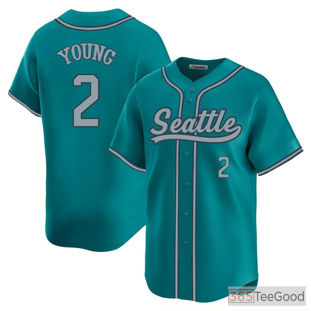 Aqua Baseball Jersey Tee for Men & Women - A comfortable piece for casual everyday style