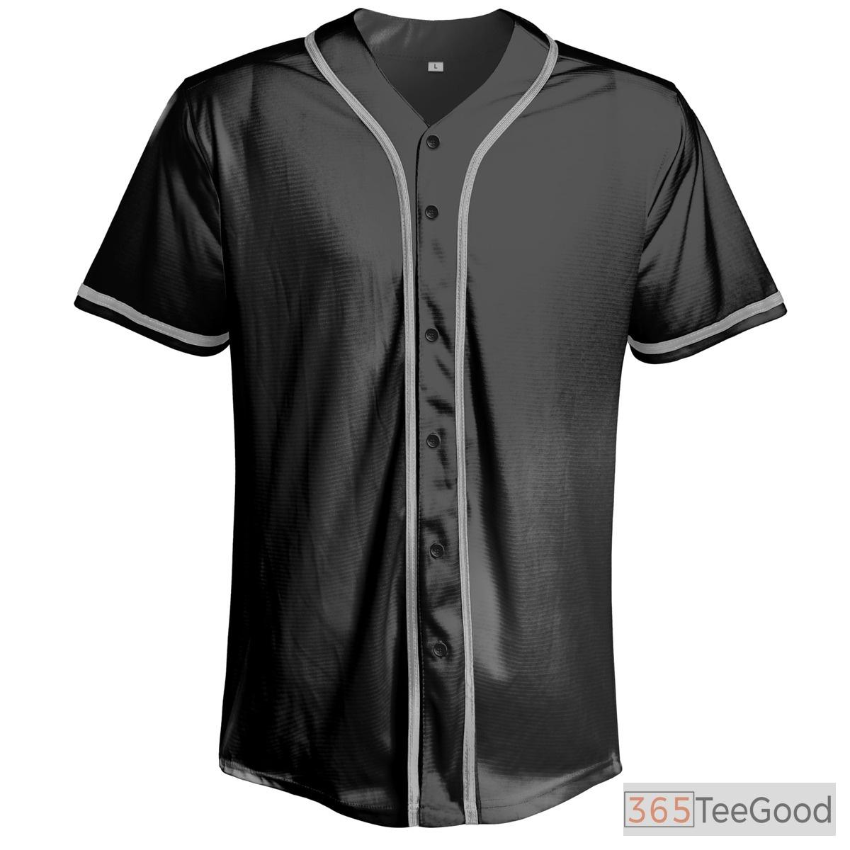 Baseball Jersey Tee for Men & Women - A Clean Slate for Your Custom Style