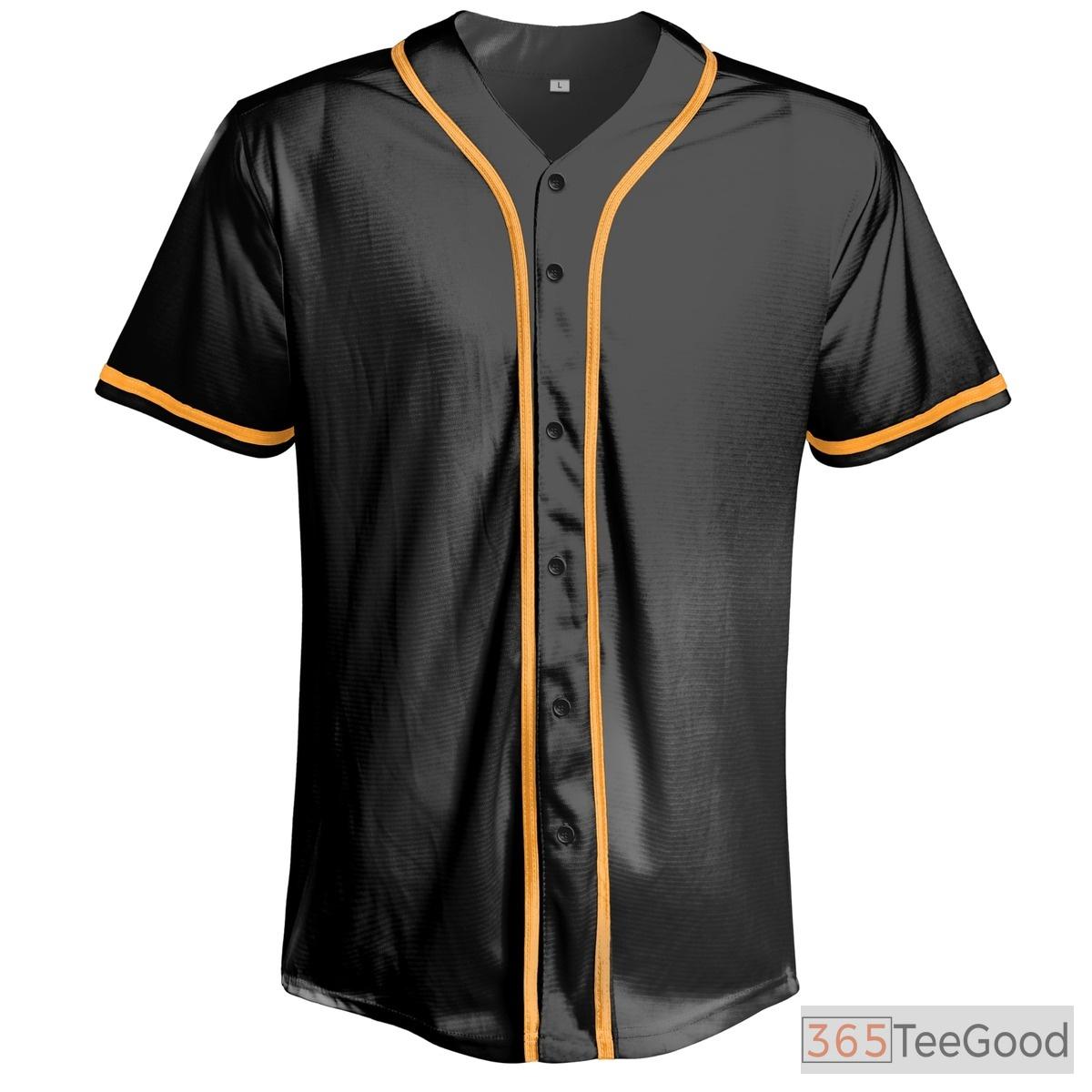 Baseball Jersey Tee for Men & Women - Ready for Your Personal Touch