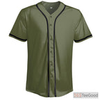 Baseball Jersey Tee for Men & Women - Personalize Your Custom Team & Fan Style