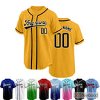 Baseball Jersey Tee for Men & Women - Versatile style for game day, casual outings, or custom designs