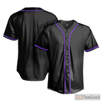 Baseball Jersey Tee for Men & Women - The Essential Base for Customization