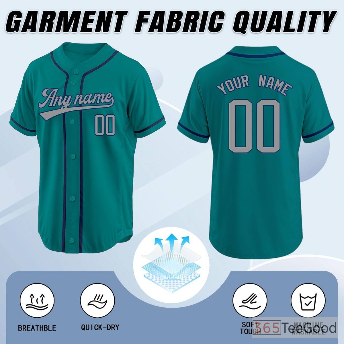 Baseball Jersey Tee for Men & Women - Soft, breathable comfort for casual days