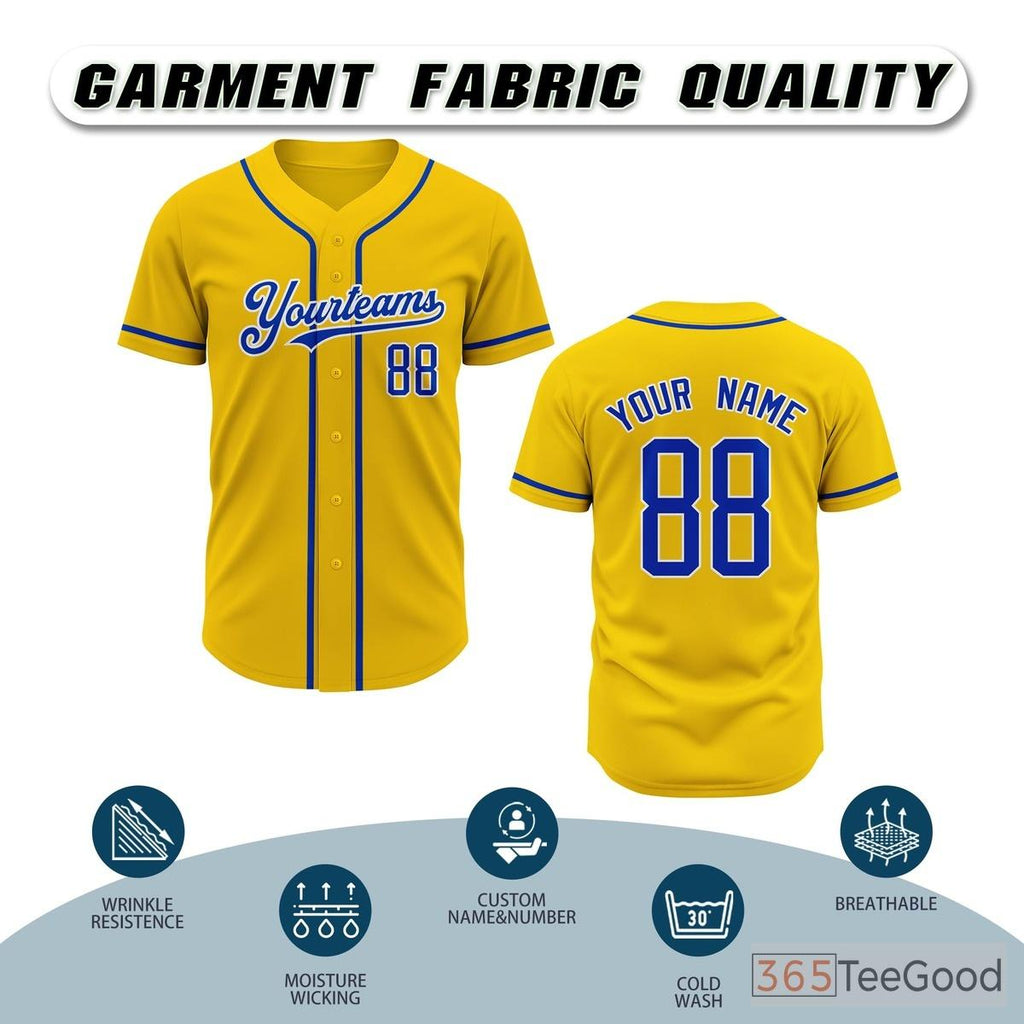 Baseball Jersey Tee for Men & Women - Your customizable base for team apparel & style