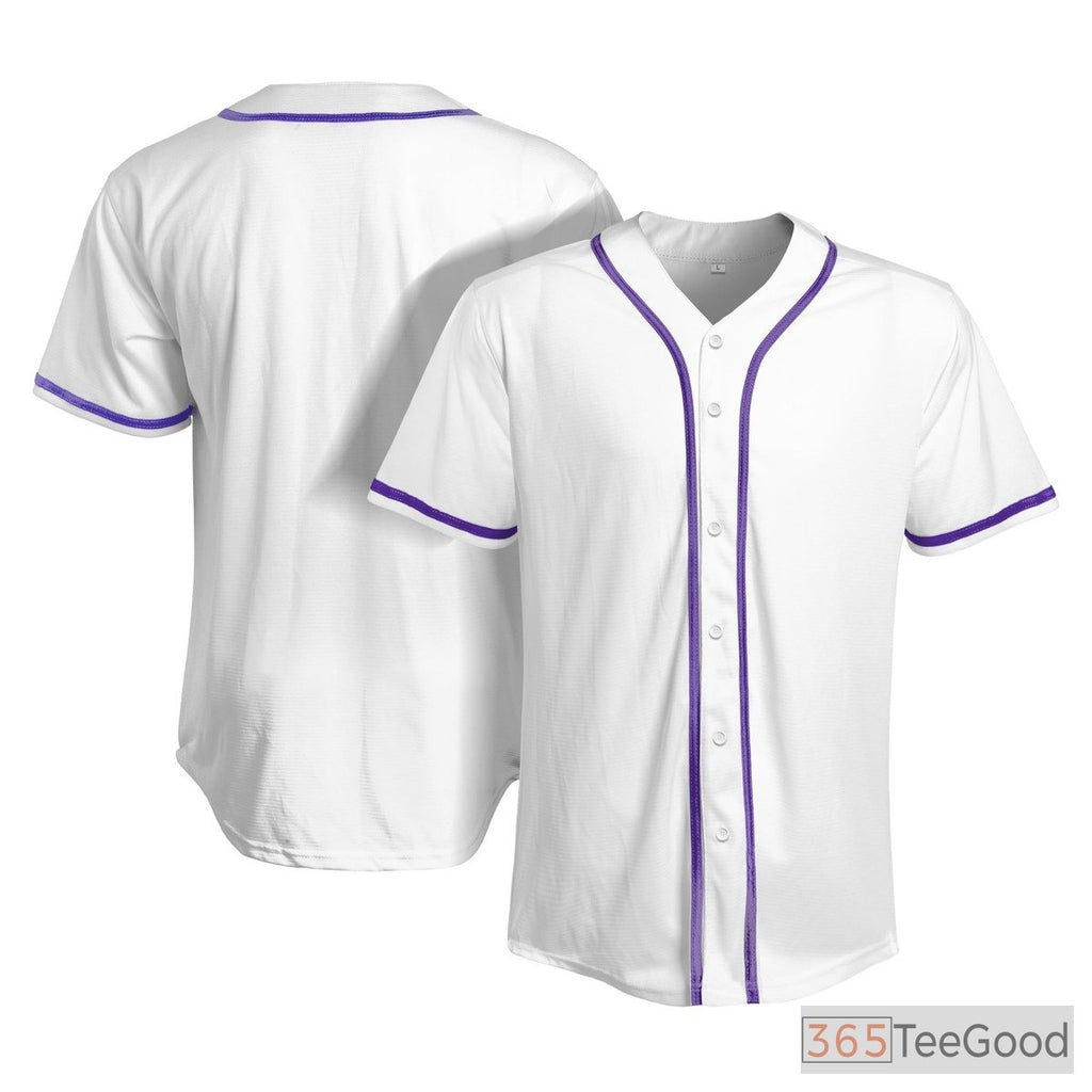 Baseball Jersey Tee for Men & Women - The Perfect Base for Your Custom Look