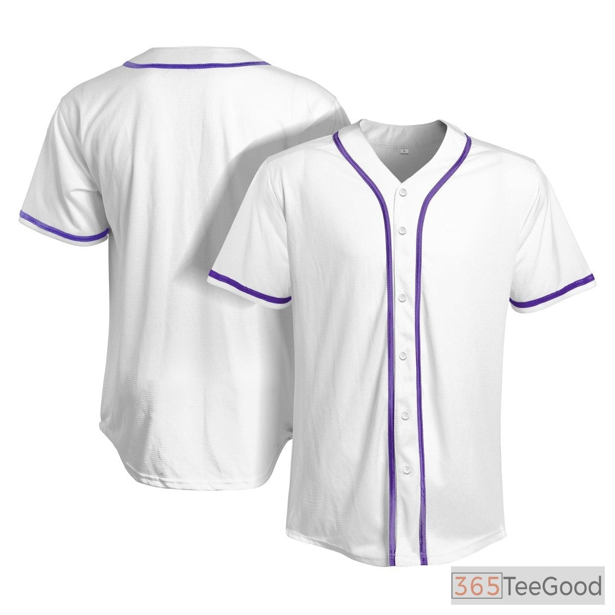 Baseball Jersey Tee for Men & Women - The Perfect Base for Your Custom Look