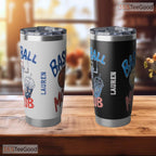 Personalized Basketball Moms Club Mug - Custom Game Day Sports Team Ceramic Accent Mug