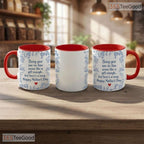 Personalized Mother's Day Son In Law Mug - Funny Gag Gift Ceramic Accent Mug for Mom
