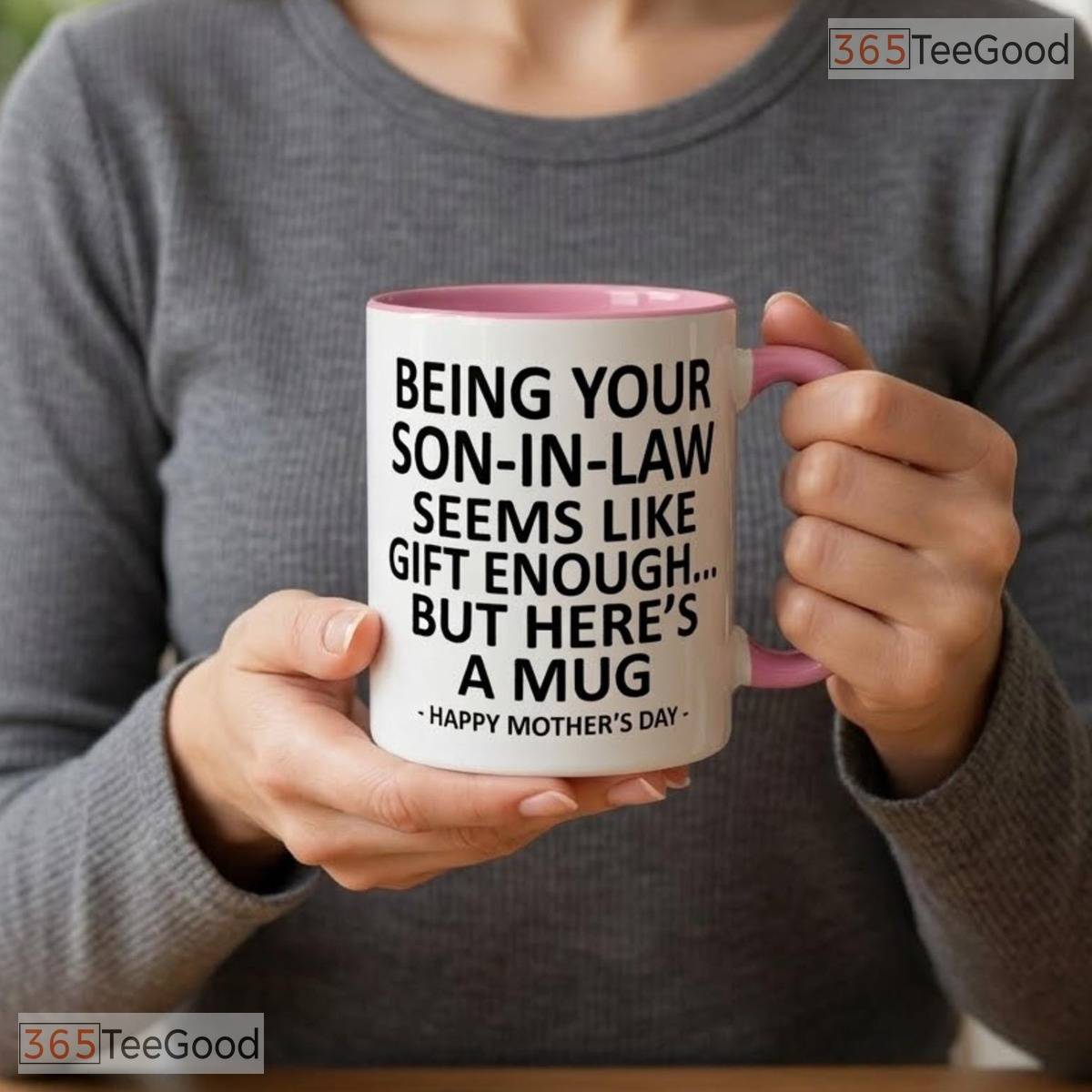 Personalized Funny Son In Law Coffee Mug - Sarcastic Mother's Day Gift Ceramic Mug