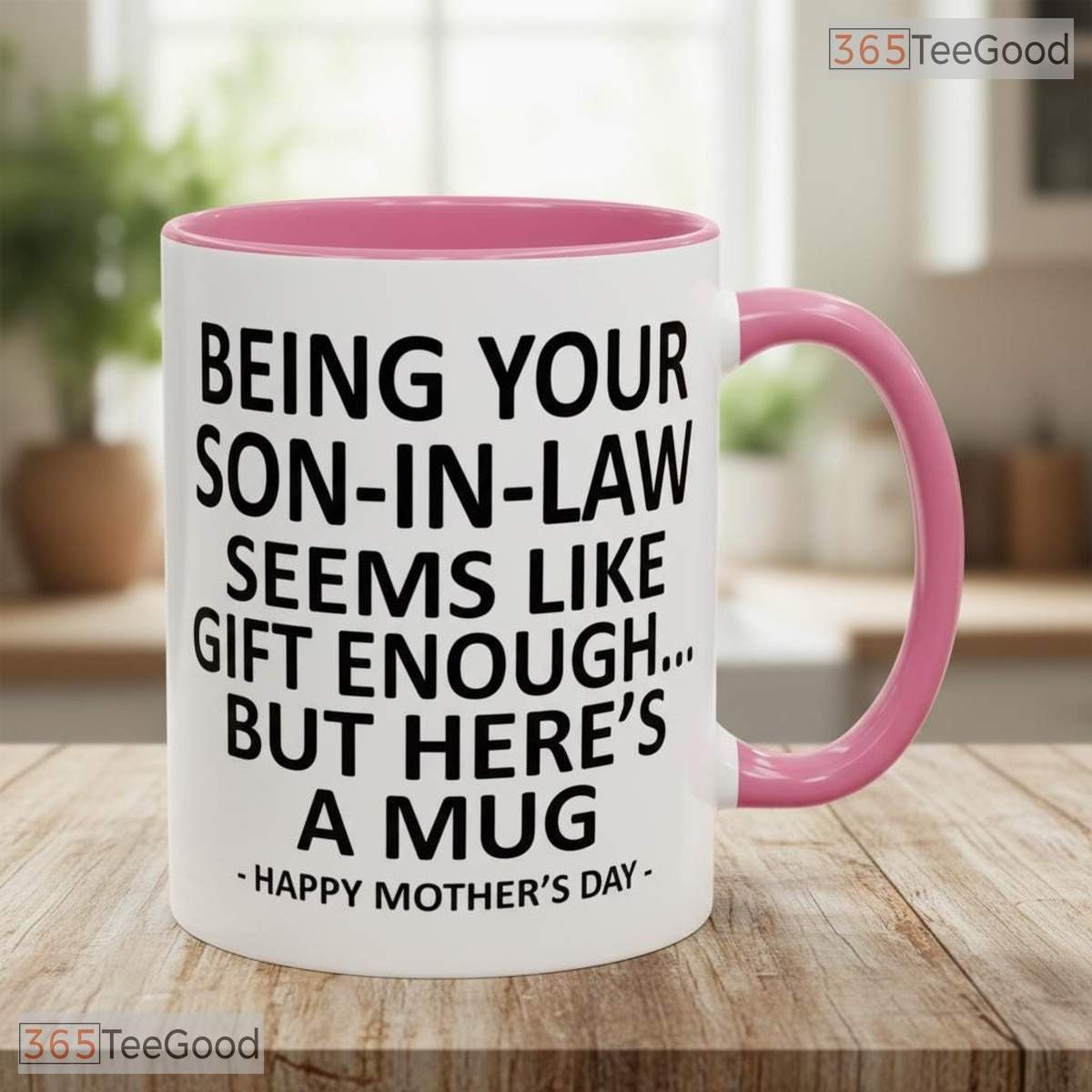 Personalized Funny Son In Law Coffee Mug - Sarcastic Mother's Day Gift Ceramic Mug