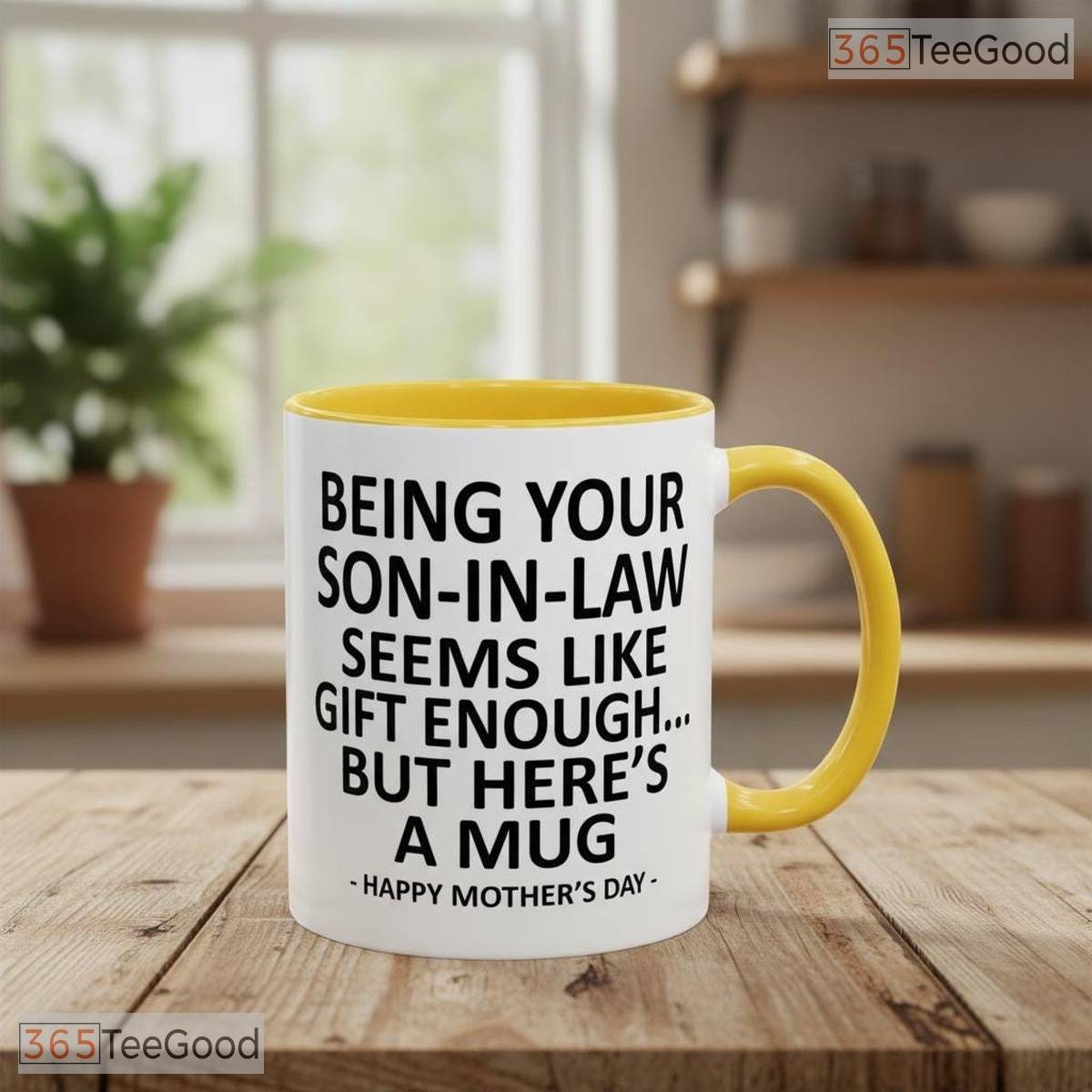 Personalized Funny Son In Law Coffee Mug - Sarcastic Mother's Day Gift Ceramic Mug