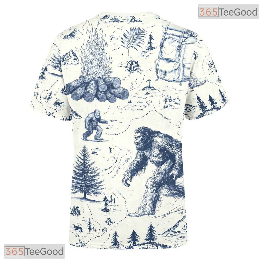 Bigfoot Oktoberfest Beer Costume Novelty Graphic 3D Printed Casual Unisex Tee Shirt Top