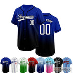 Black and Blue Baseball Jersey Tee for Men & Women - A versatile blend for casual comfort