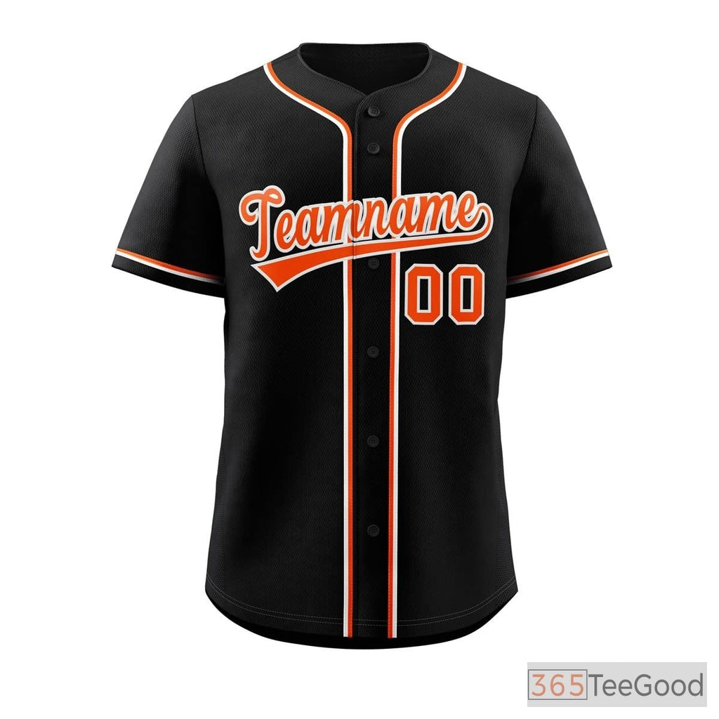 Black and Blue Baseball Jersey Tee for Men & Women - A comfortable classic for casual style