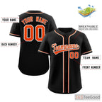 Black and Blue Baseball Jersey Tee for Men & Women - A comfortable classic for casual style