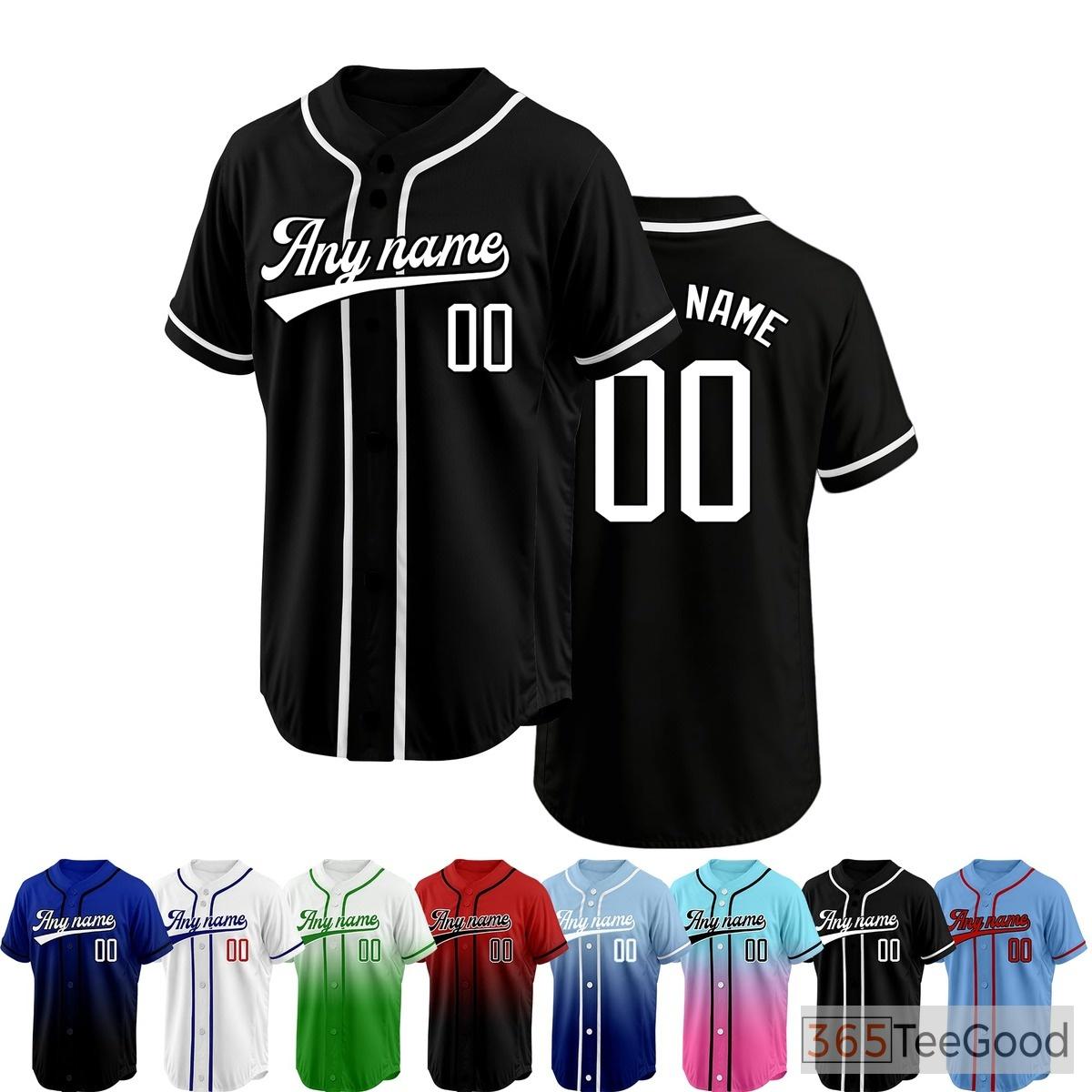 Black and White Baseball Jersey Tee for Men & Women - A timeless choice for casual comfort