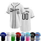 Black and White Baseball Jersey Tee for Men & Women - A classic look for everyday style