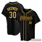 Black Baseball Jersey for Men & Women - Customize with Your Stitched Name, Number or Team