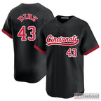 Black Baseball Jersey for Men & Women - Stitched to Customize Your Preferred Details