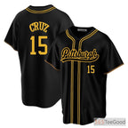 Black Baseball Jersey Tee - Perfect for Personalized Fan Gear & Casual Style