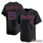 Black Baseball Jersey Tee for Men & Women - A sleek and comfortable staple for daily style
