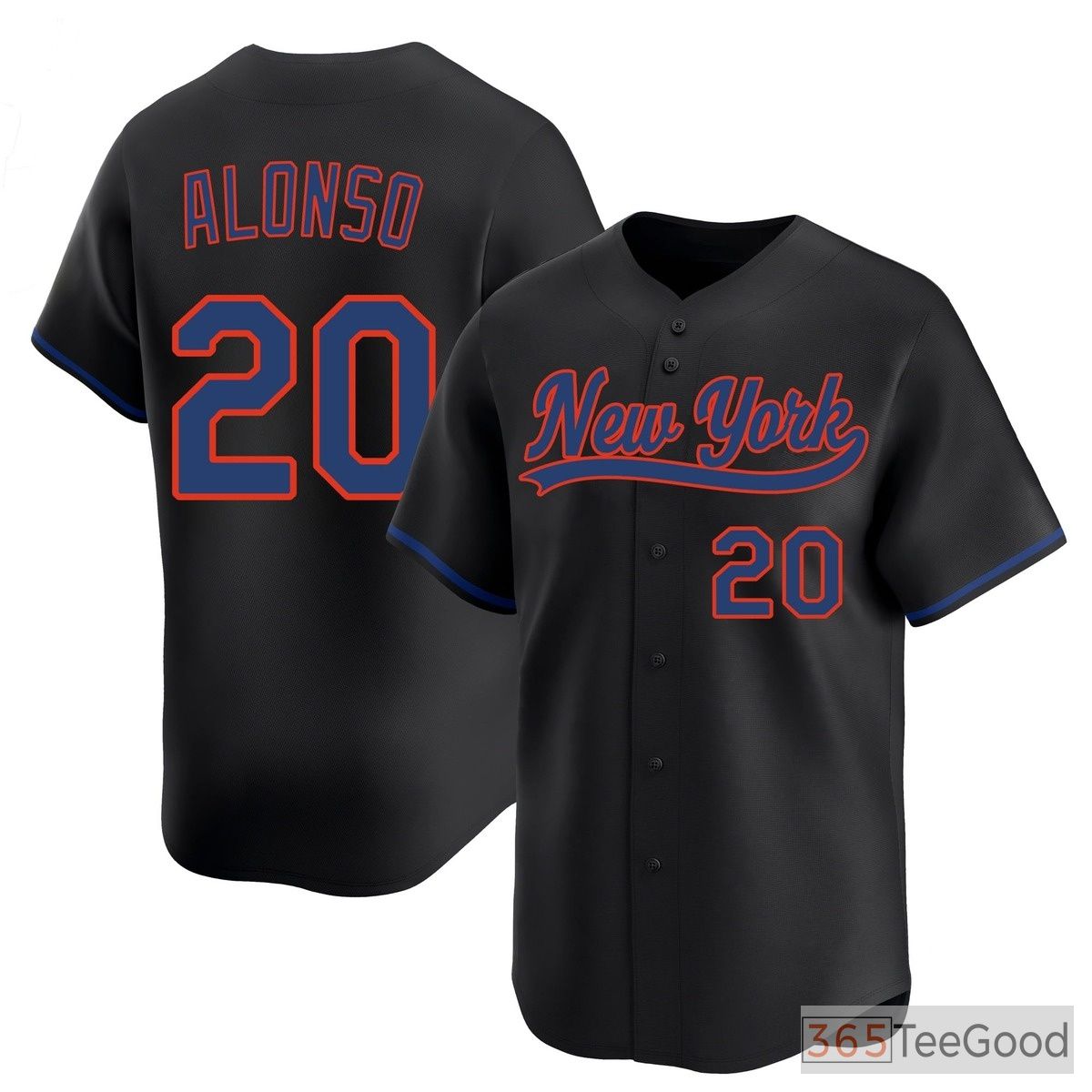 Black Baseball Jersey Tee for Men & Women - A comfortable choice for an adaptable everyday look
