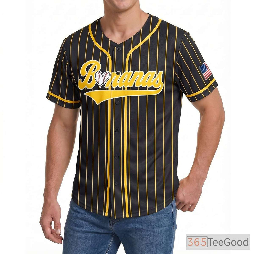 Black Baseball Jersey Tee for Men & Women - An essential piece for comfortable everyday style