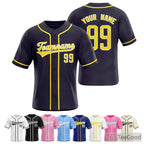 Black Baseball Jersey Tee for Men & Women - A Timeless Choice for Everyday Wear