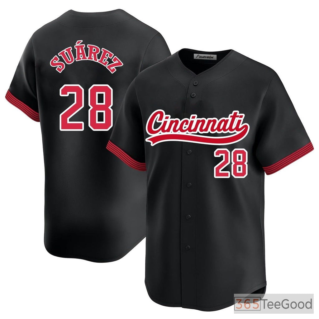 Black Baseball Jersey Tee for Men & Women - A classic design for relaxed, modern comfort
