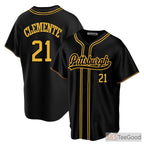 Black Baseball Jersey Tee for Men & Women - Create Your Unique Fan & Team Look