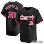 Black Baseball Jersey Tee for Men & Women - Comfortable & Versatile Style