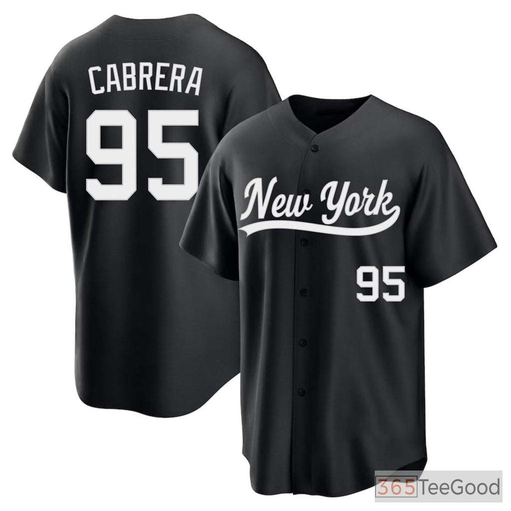 Black Baseball Jersey Tee for Men & Women - Stitched Custom Player & Team Gear
