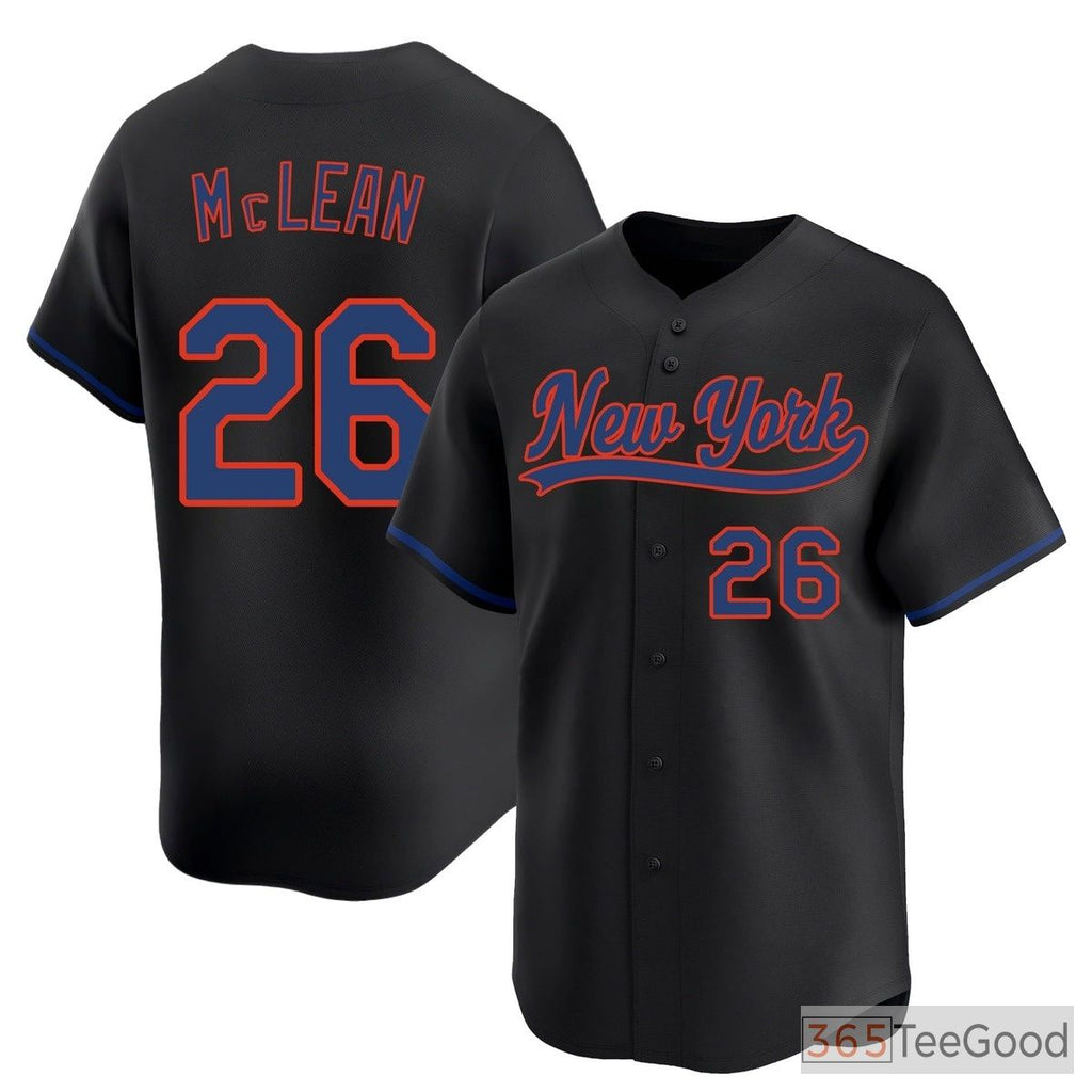 Black Baseball Jersey Tee for Men & Women - Designed for breathable comfort and casual style