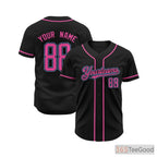 Black Baseball Jersey Tee for Men & Women - A Modern Wardrobe Essential