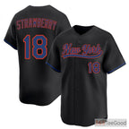 Black Baseball Jersey Tee for Men & Women - A relaxed fit for adaptable daily comfort