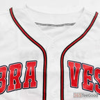 Black Baseball Jersey Tee for Men & Women - Stitched for Your Personalized Style
