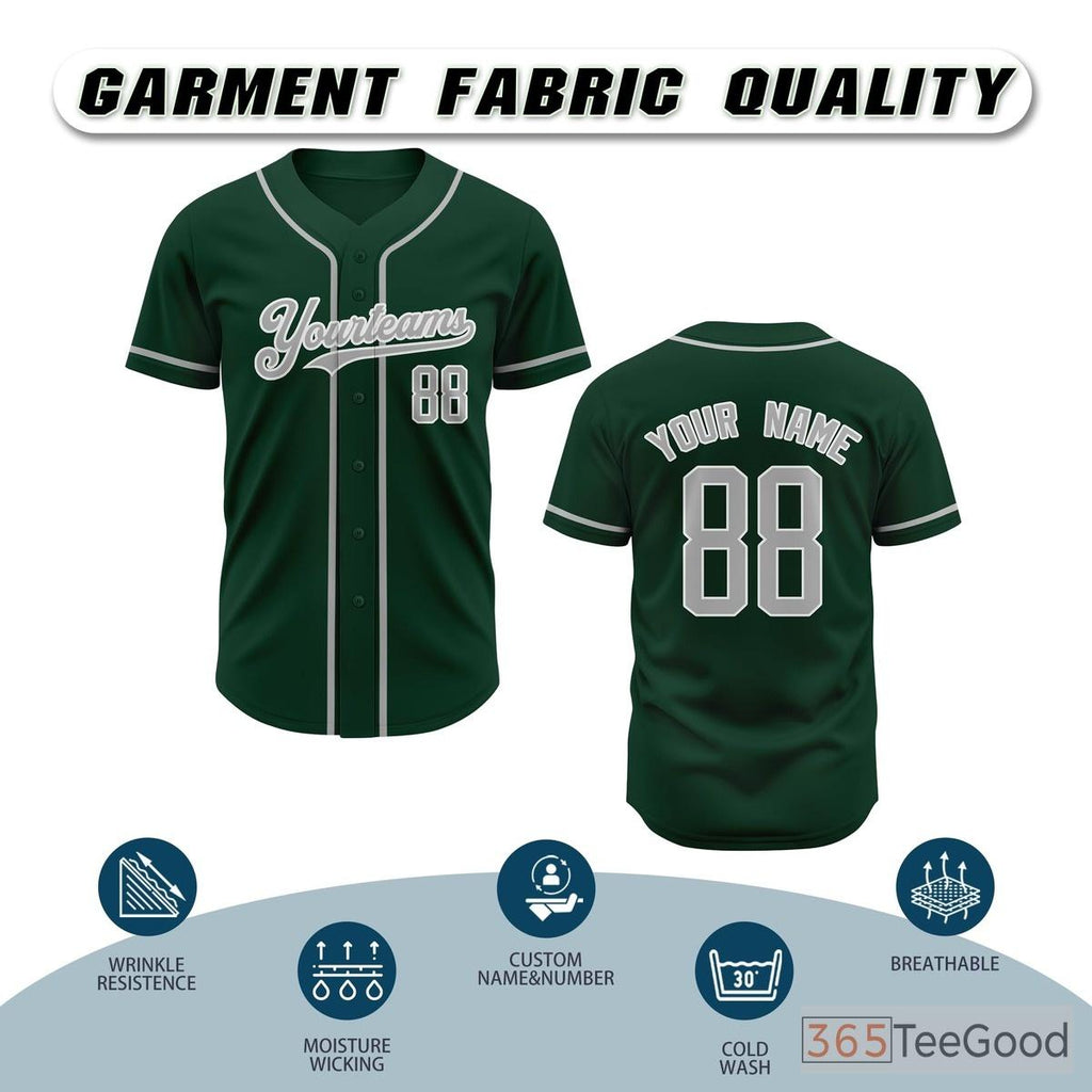 Black Baseball Jersey Tee for Men & Women - A versatile staple for custom looks