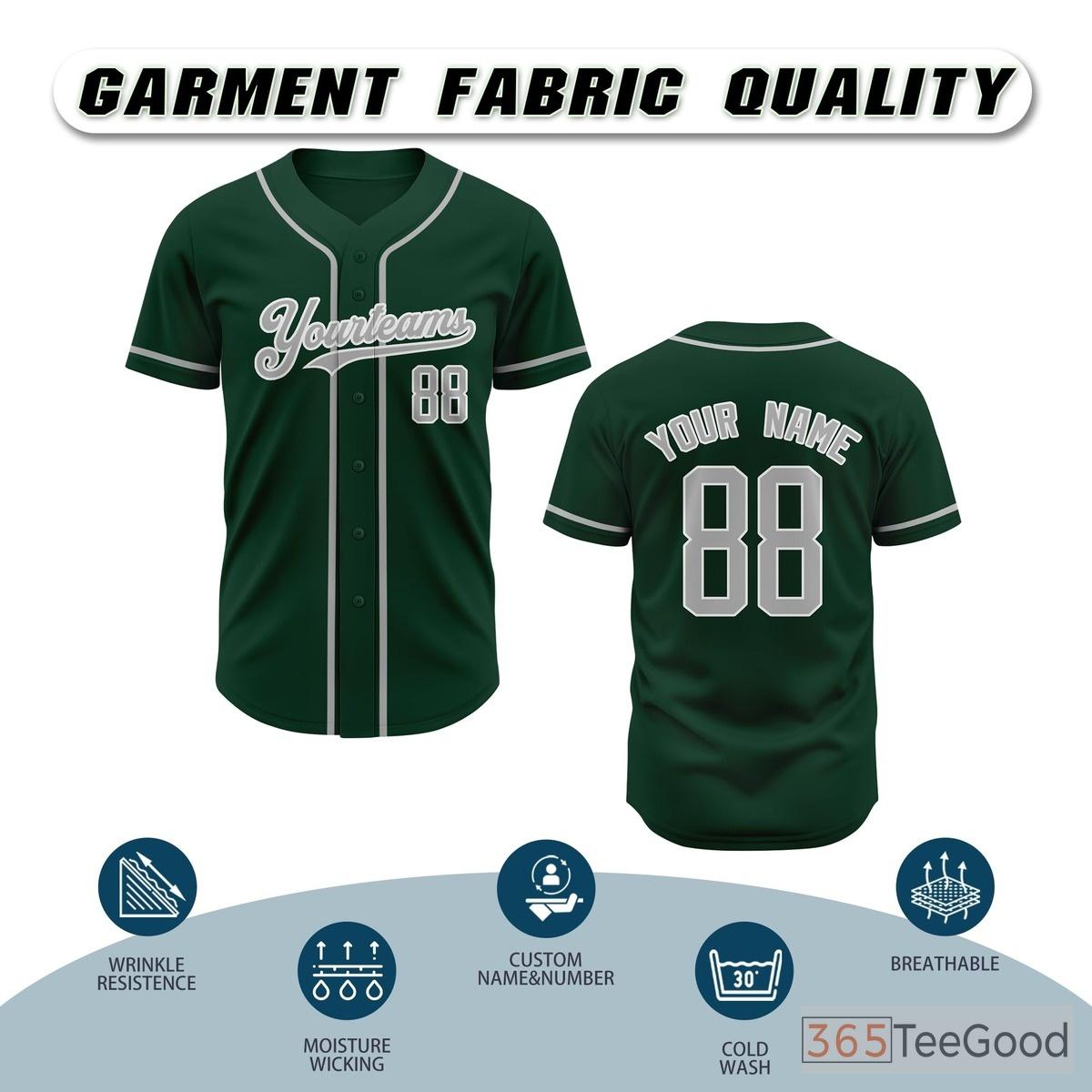 Black Baseball Jersey Tee for Men & Women - A versatile staple for custom looks