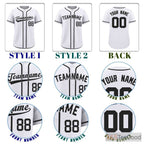 Black Baseball Jersey Tee for Men & Women - Essential for Casual & Sport Style