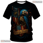 Black And Blue Juneteenth Freedom Celebration 3D Printed Casual Unisex Tee Shirt Top