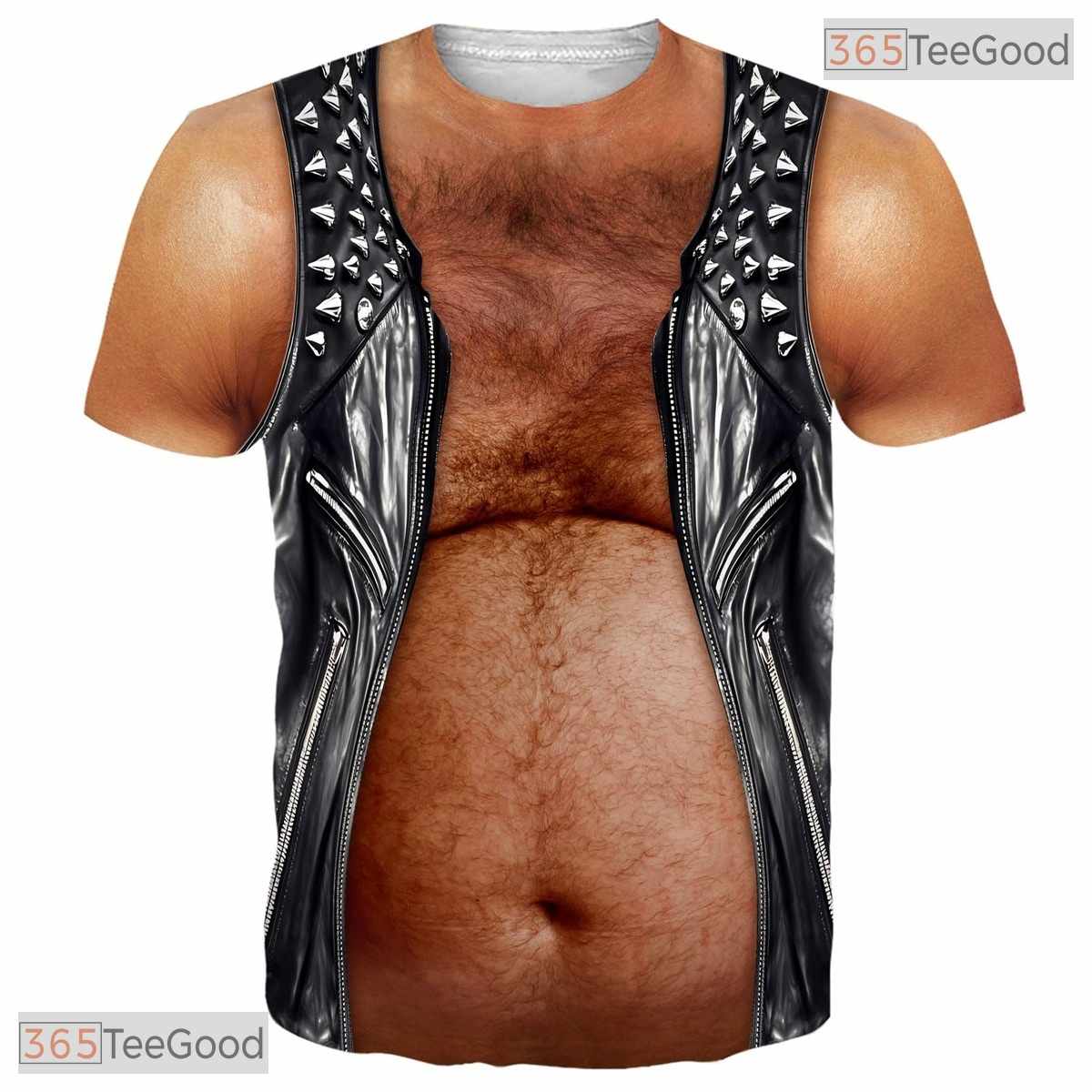 Black And Brown Abstract Creative 3D Graphic Printed Casual Unisex Tee Shirt Styles