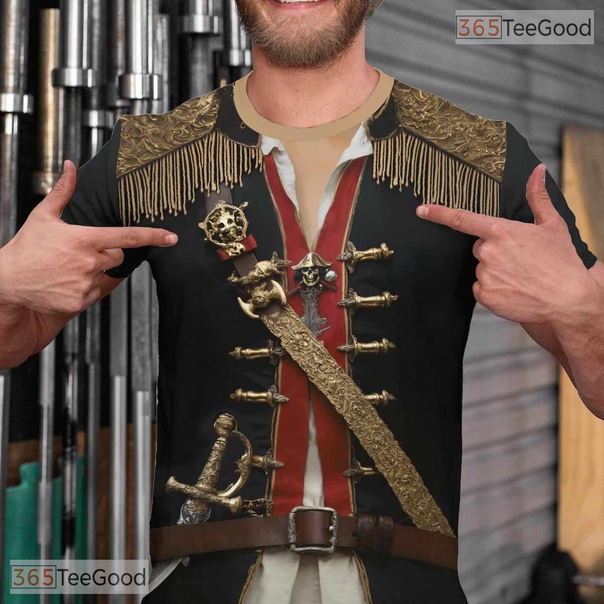 Black Oktoberfest Beer Costume Novelty 3D Printed Casual Short Sleeve Unisex Tee