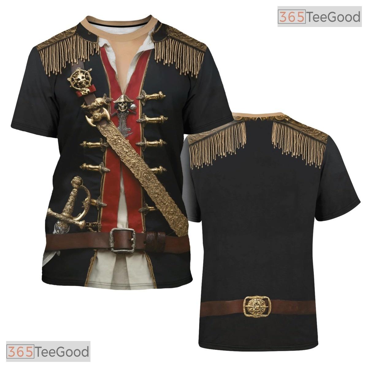 Black Oktoberfest Beer Costume Novelty 3D Printed Casual Short Sleeve Unisex Tee