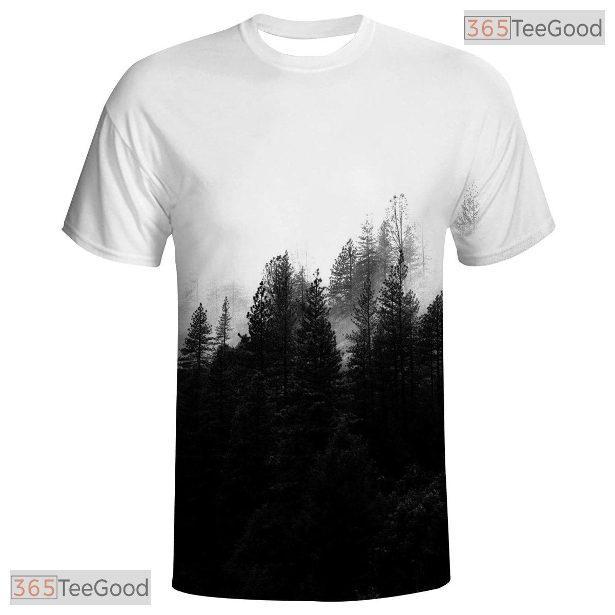 Black Forest Basketball Graphic Art 3D Printed Short Sleeve Unisex Tee Shirt Styles