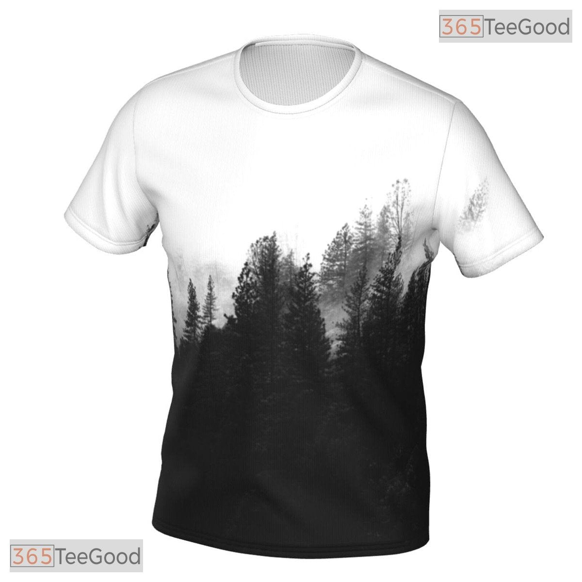 Black Forest Basketball Graphic Art 3D Printed Short Sleeve Unisex Tee Shirt Styles