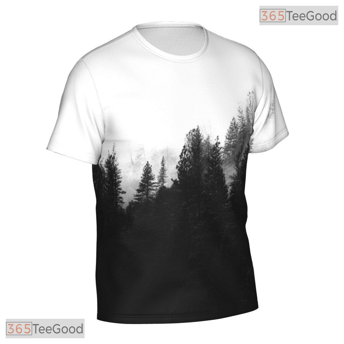 Black Forest Basketball Graphic Art 3D Printed Short Sleeve Unisex Tee Shirt Styles