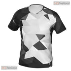 Black White Diamond Basketball Graphic 3D Printed Short Sleeve Unisex T-Shirt Tops