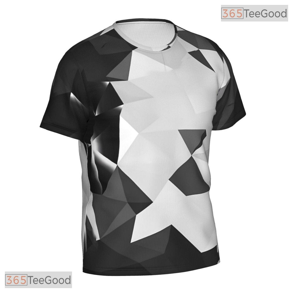 Black White Diamond Basketball Graphic 3D Printed Short Sleeve Unisex T-Shirt Tops