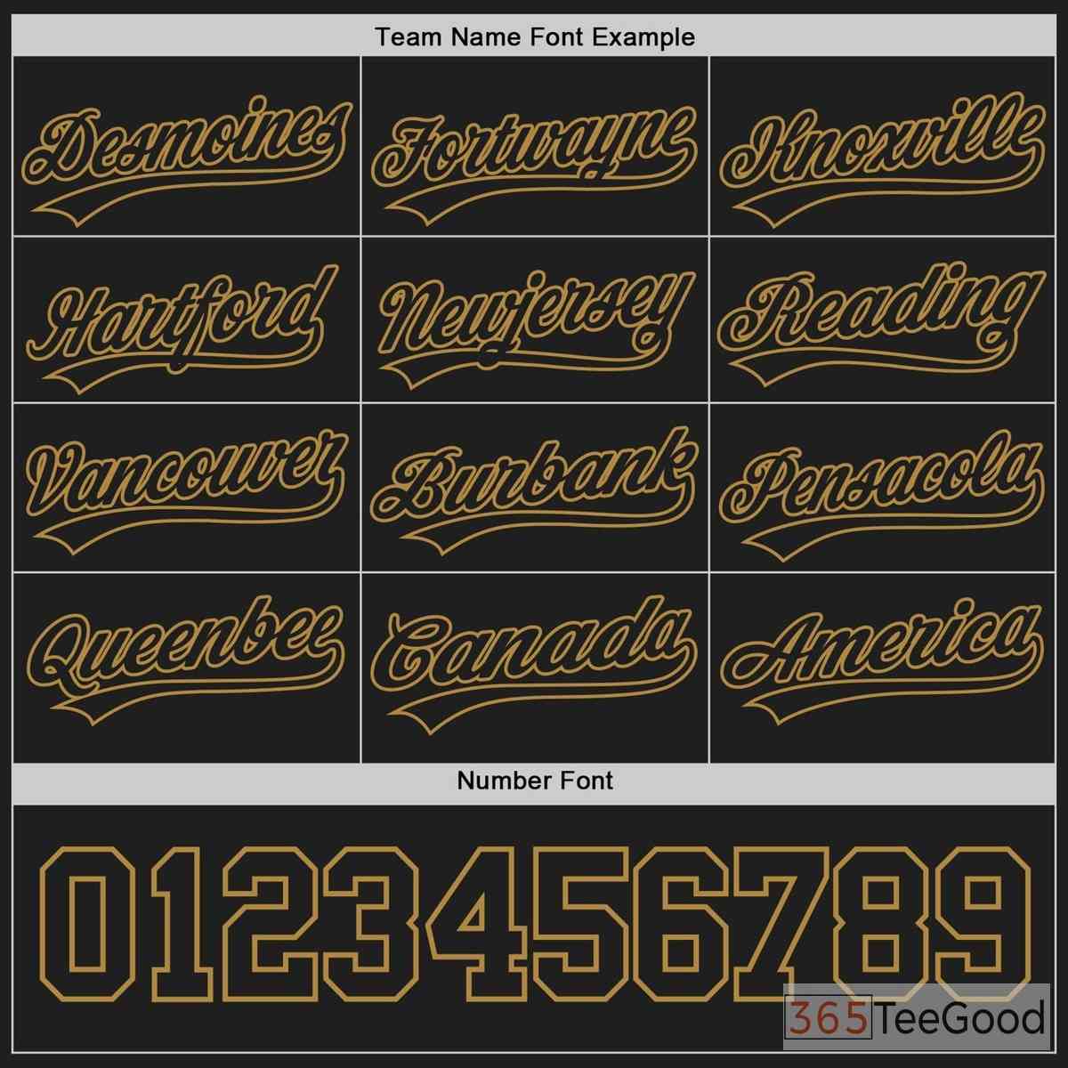 Black & Gold Baseball Jersey Tee for Men & Women - Customizable for Your Look