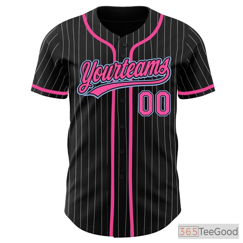 Black & White Baseball Jersey Tee for Men & Women - Ready for Your Custom Style